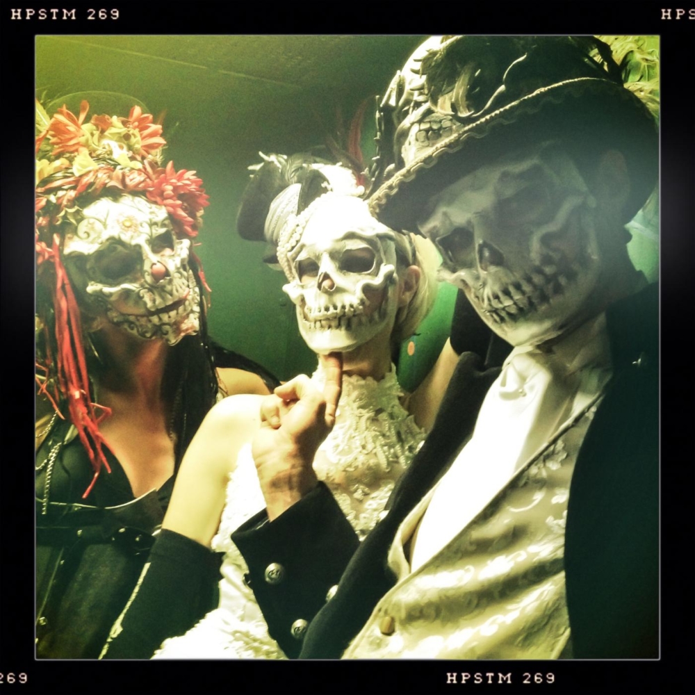 Posing at Day of the Dead